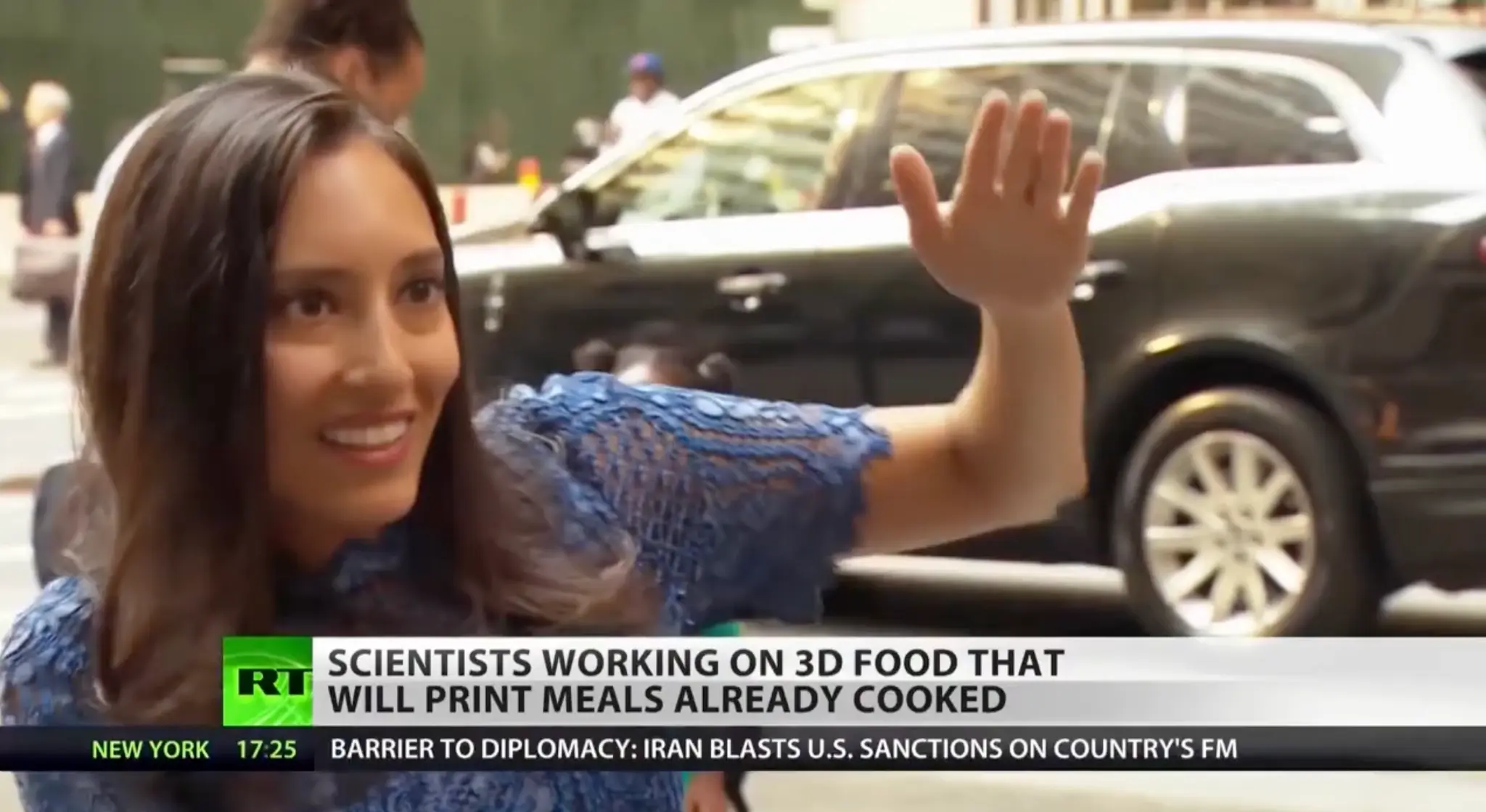 Samantha Nazareth on RT New York